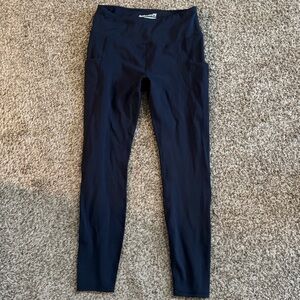 Avalanche Black Leggings High-Rise Stretchy Bottoms